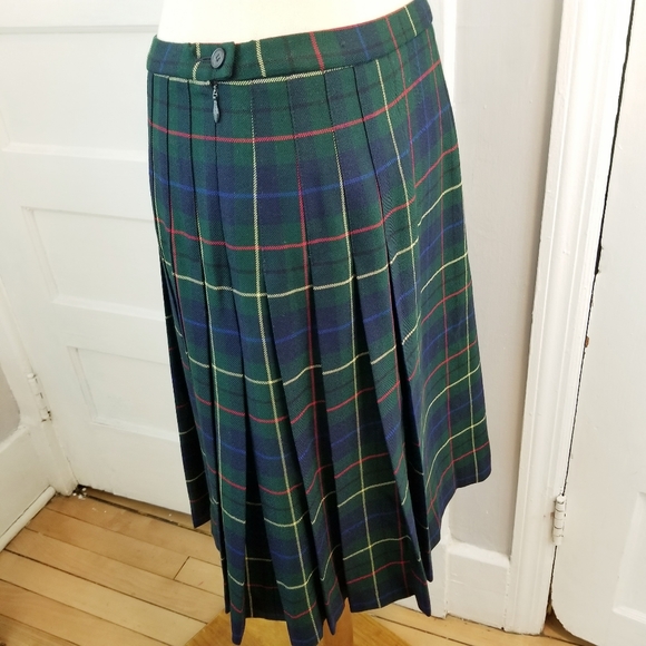 Pendleton Signature Tartan Plaid Skirt, Size 12P - Picture 9 of 10